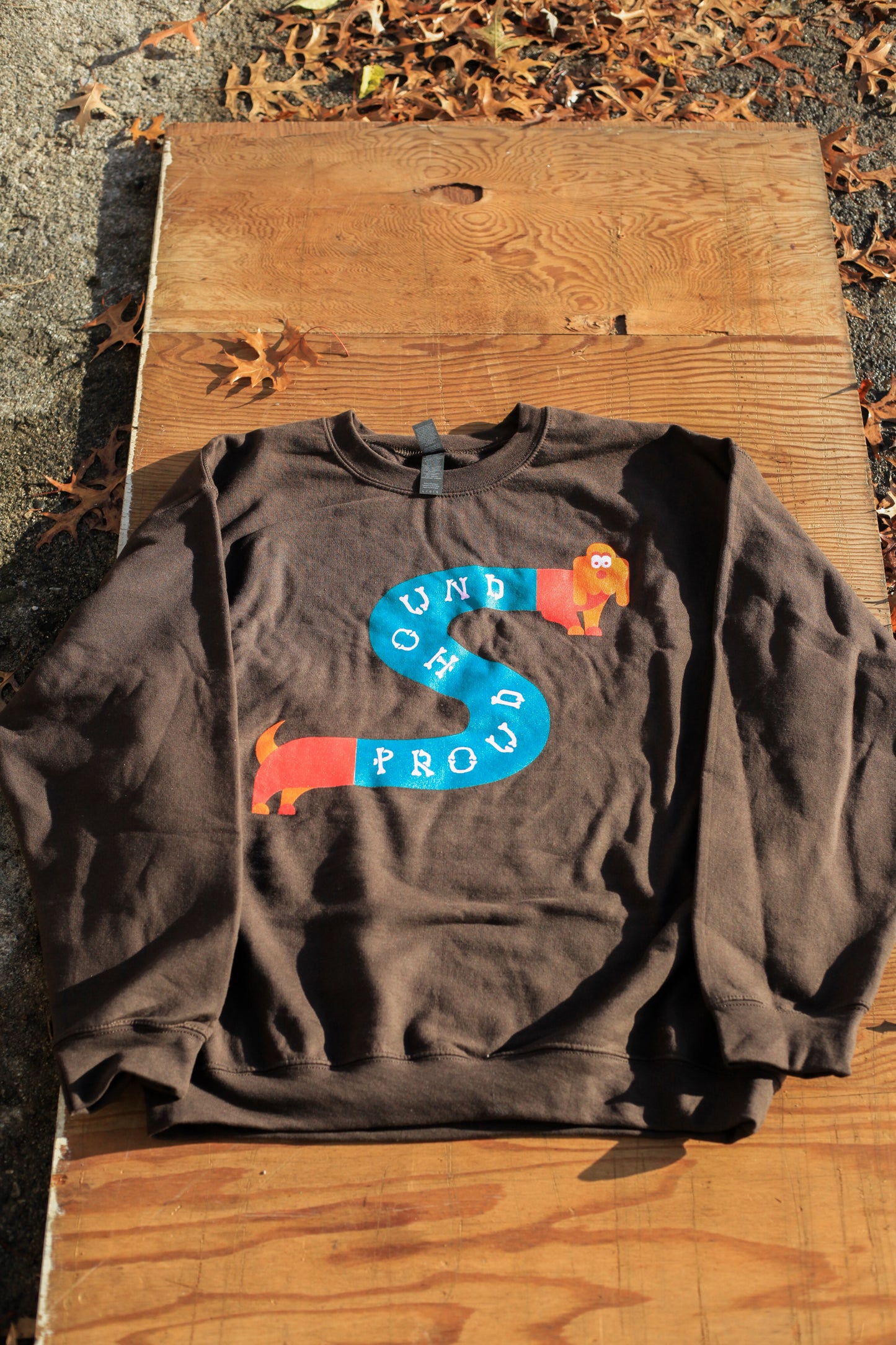 Proud Hound Crewneck (Brown)